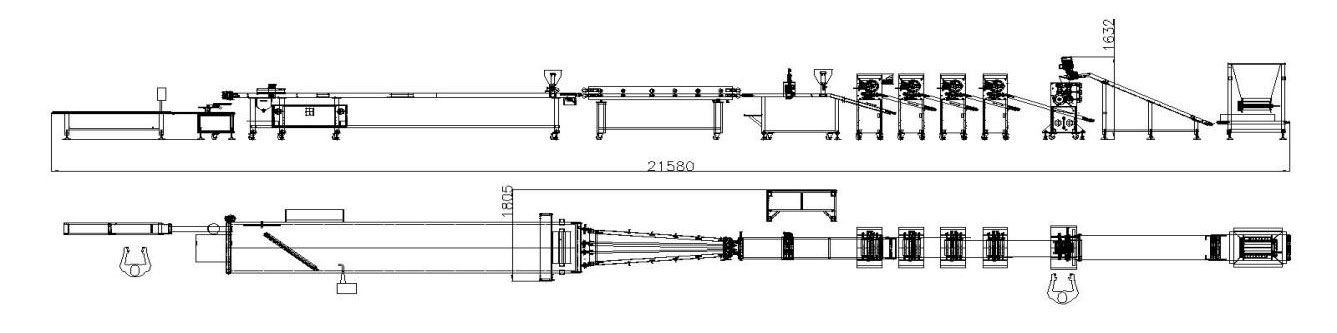 Ice Cream Machine leading technology Design Drawing